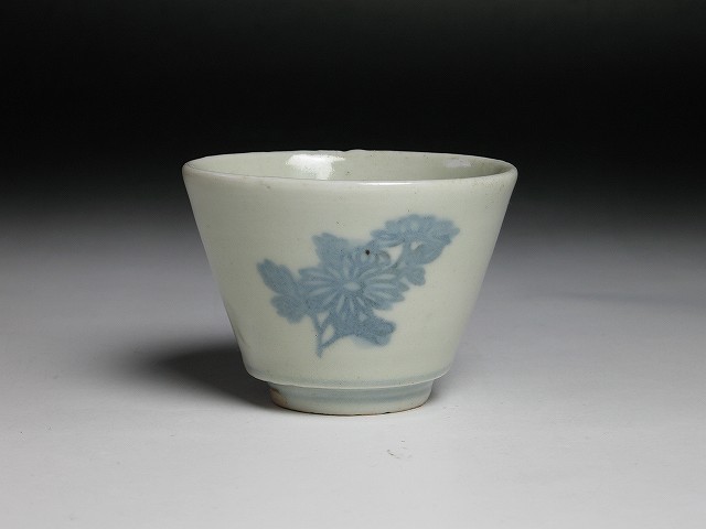 古美術 三樹 - 初期印判手菊花文蕎麦猪口 | 古美術品専門サイト