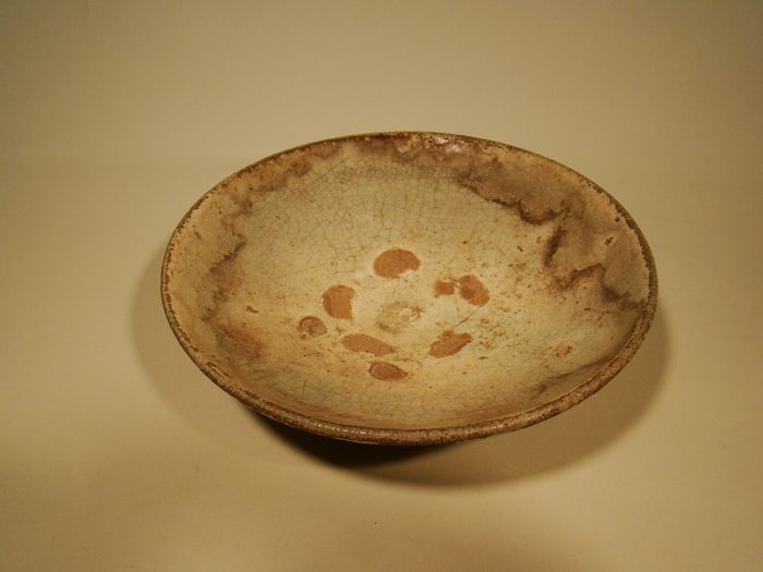 古童 - 無地刷毛目 平茶碗 | 古美術品専門サイト fufufufu.com