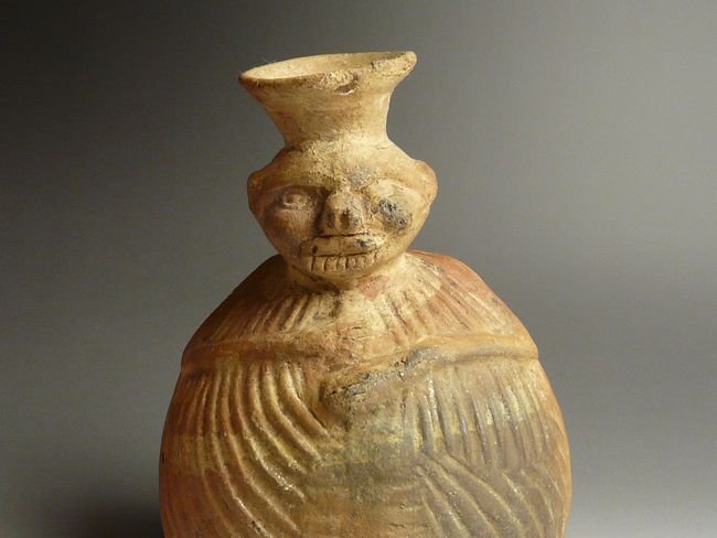 古美術 猫 - モチェ文化陶製人物形壺 | 古美術品専門サイト 古美術 猫 - モチェ文化陶製人物形壺 | 古美術品専門サイト