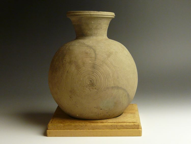 古美術 猫 - 須恵器偏壺 | 古美術品専門サイト fufufufu.com