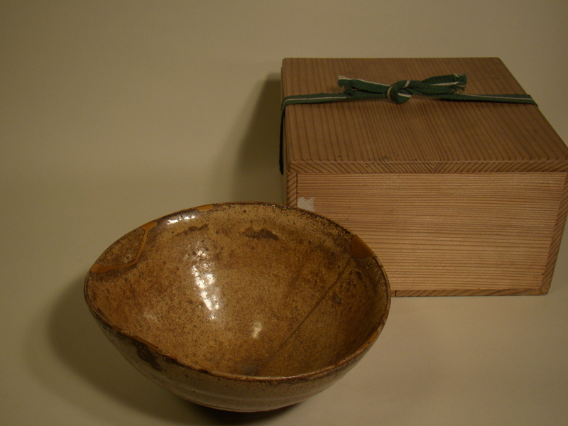 古童 - 伝世 古瀬戸 灰釉 平茶碗 | 古美術品専門サイト fufufufu.com