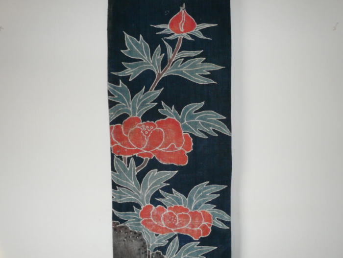 古美術 神田 - 筒描 馬の腹掛け | 古美術品専門サイト fufufufu.com