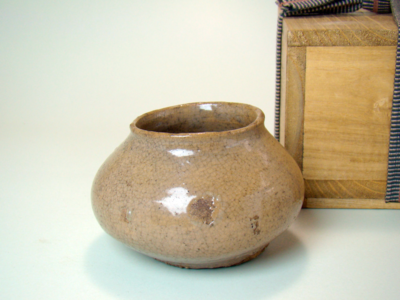 赤あがり 塩笥形 盃 ぐい呑み 小壺 古美術 古道具 アンティーク 古童 - 塩笥 小壺 | 古美術品専門サイト fufufufu.com