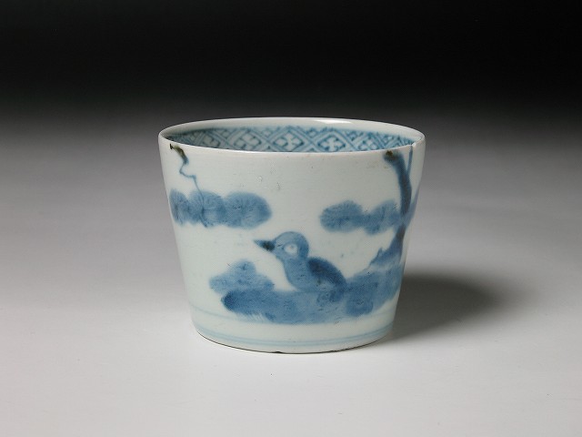 古美術 三樹 - 古伊万里 鳥文蕎麦猪口 | 古美術品専門サイト fufufufu.com