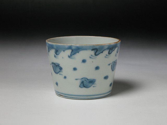 古美術 三樹 - 古伊万里 波千鳥文蕎麦猪口 | 古美術品専門サイト
