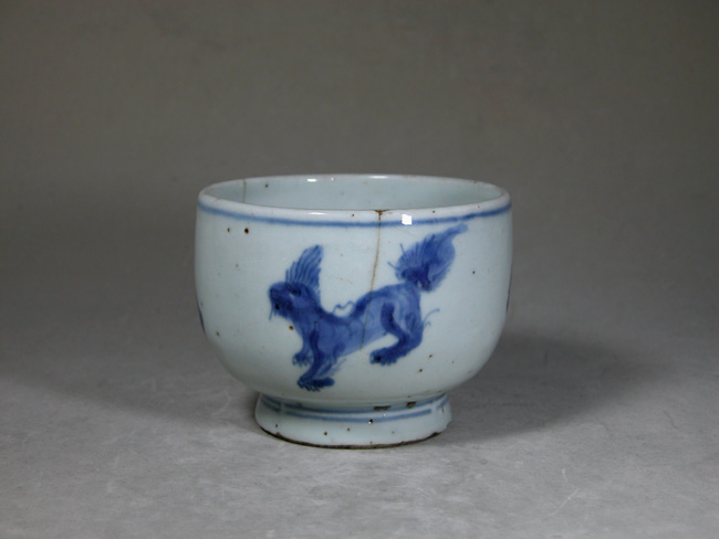 □□極上精密作！平安 壹楽 丸紋赤小紋 汲出茶碗 五客 赤絵胴縁