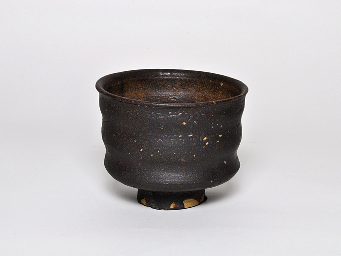 古美術 肥後 - 黒唐津<br>筒茶碗 | 古美術品専門サイト fufufufu.com