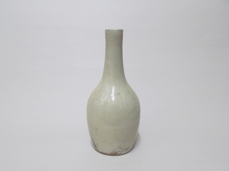 古美術 観宝堂 - 壺屋焼白化粧鶴首徳利 | 古美術品専門サイト