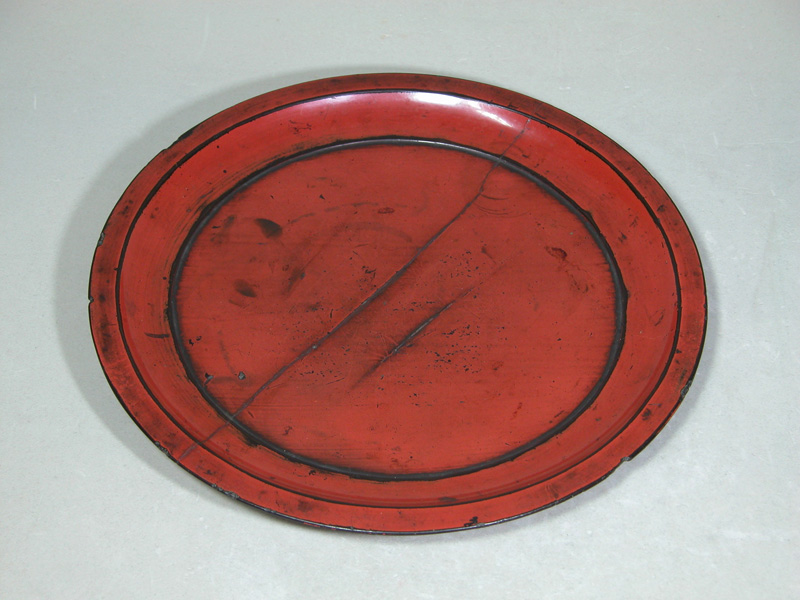 渡邊美術店 - 根来 丸盆 | 古美術品専門サイト fufufufu.com