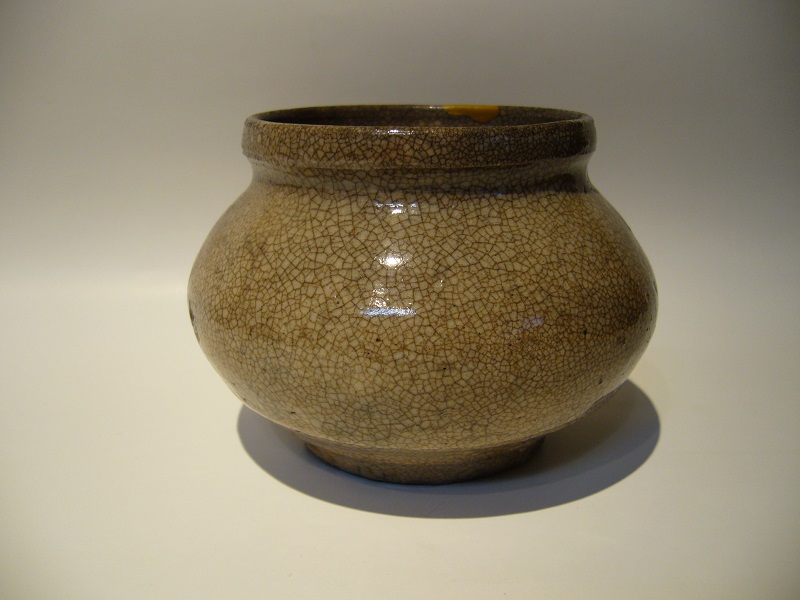古美術 藤島 - 井戸脇塩げ茶碗 | 古美術品専門サイト fufufufu.com