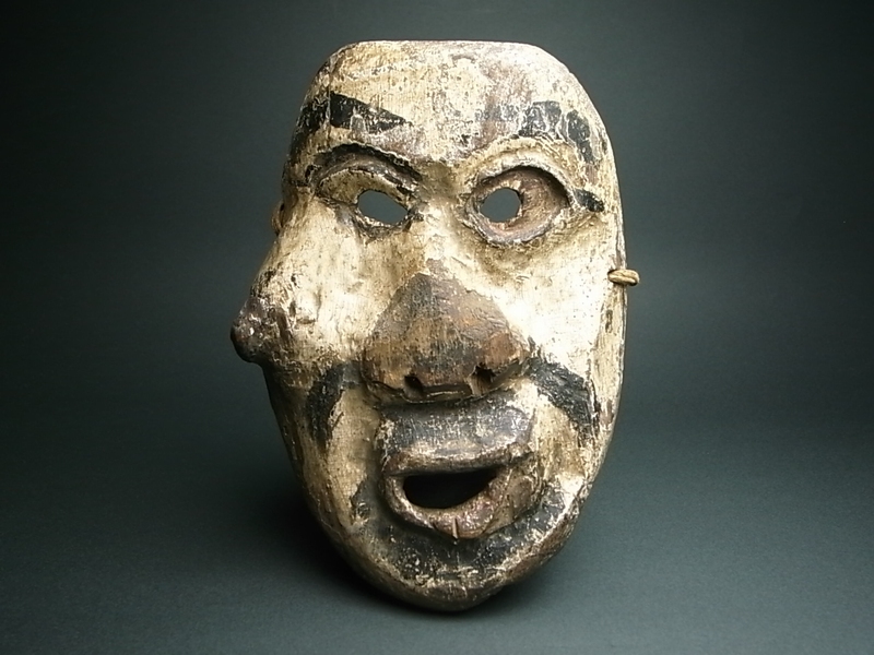 長谷雄堂 - 東北の土俗面 | 古美術品専門サイト fufufufu.com