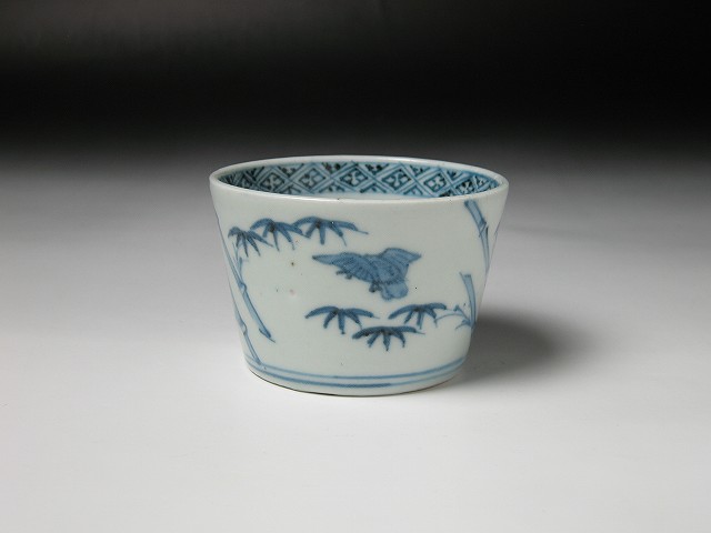 古美術 三樹 - 古伊万里 竹雀文蕎麦猪口 | 古美術品専門サイト