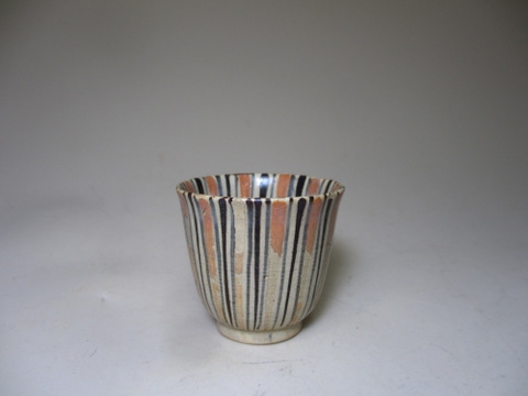 瀬戸　麦藁手　酒盃・猪口　酒器に好適です 瀬戸 麦藁手 酒盃・猪口 酒器に好適です 瀬戸 麦藁手 酒盃・猪口 酒器