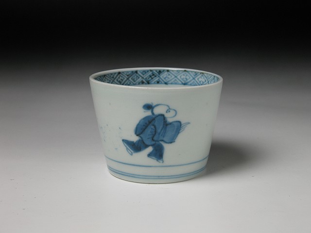 古美術 三樹 - 古伊万里 唐子文蕎麦猪口 | 古美術品専門サイト