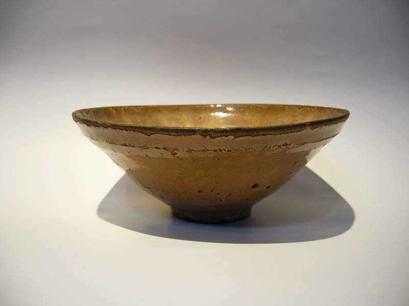 古美術 李朝 粉引 盃 小碗 DT357 絵粉引草花文盃 - MIHO MUSEUM
