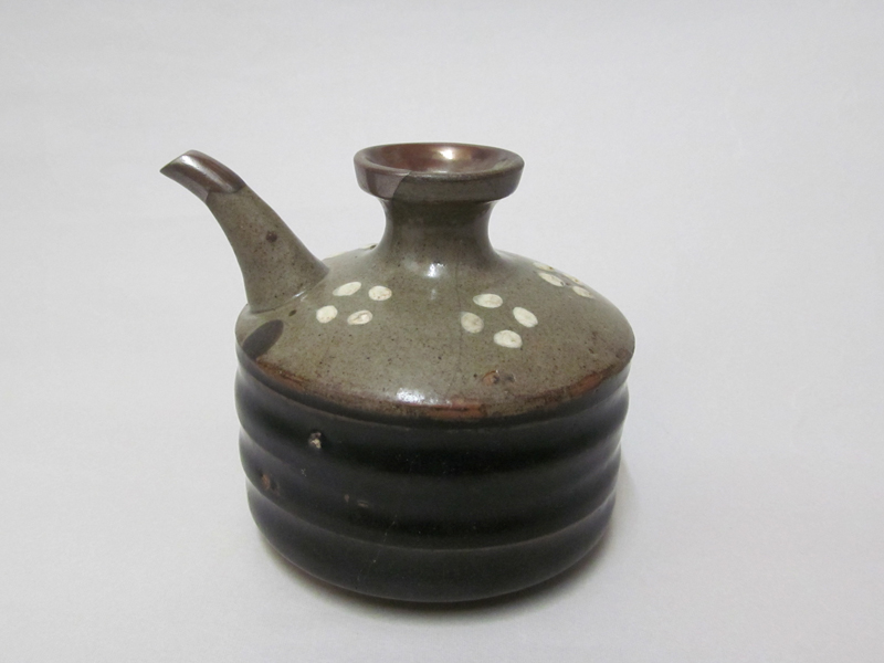 古美術 観宝堂 - 壺屋焼花文カラカラ | 古美術品専門サイト fufufufu.com