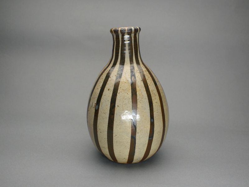 絵瀬戸　徳利　麦藁手 東中野 - むぎわら手 徳利 | 古美術品専門サイト fufufufu.com