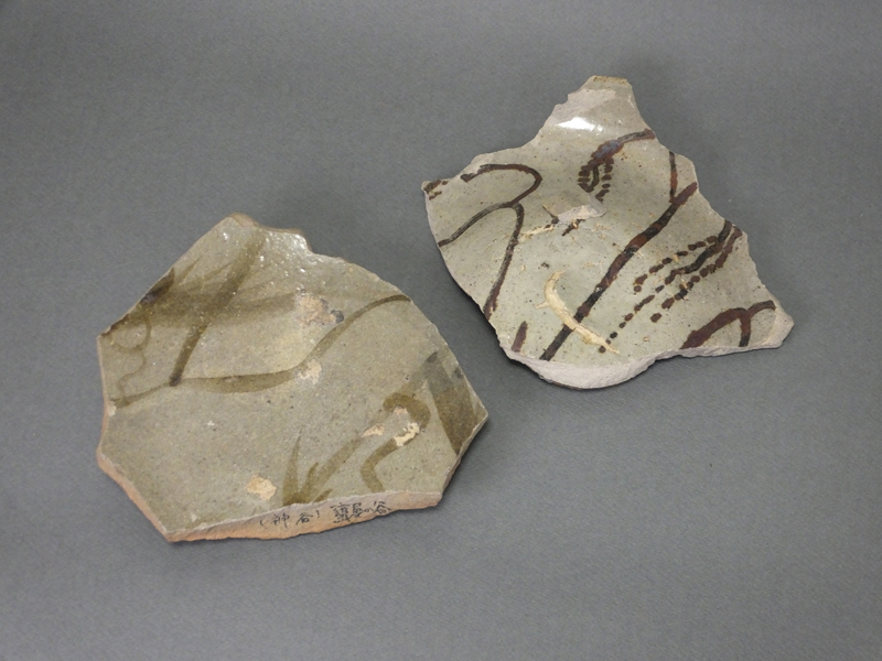 掌の骨董111.「桃山時代の唐津（Ⅰ）」絵唐津筒茶碗について