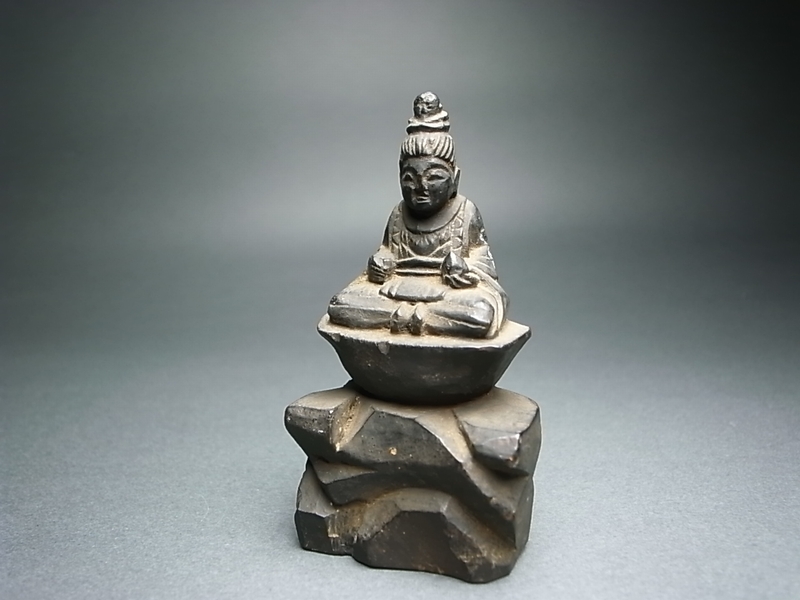 長谷雄堂 - 木彫弁財天 | 古美術品専門サイト fufufufu.com