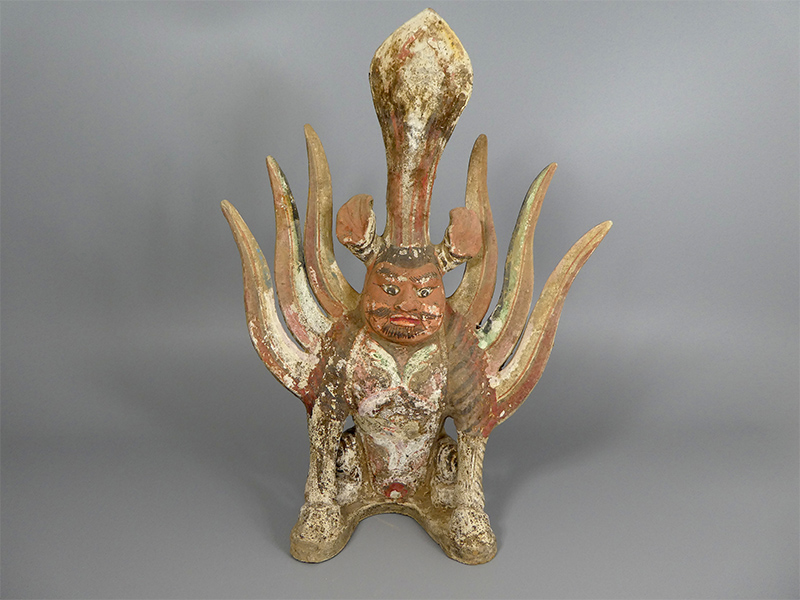 独特な店 古美術 吉戸 - 唐時代加彩人面鎮墓獣 | 古美術品専門サイト 唐