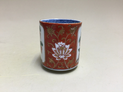 ギャラリー辰巳 - 古伊万里 色絵覗き猪口 | 古美術品専門サイト