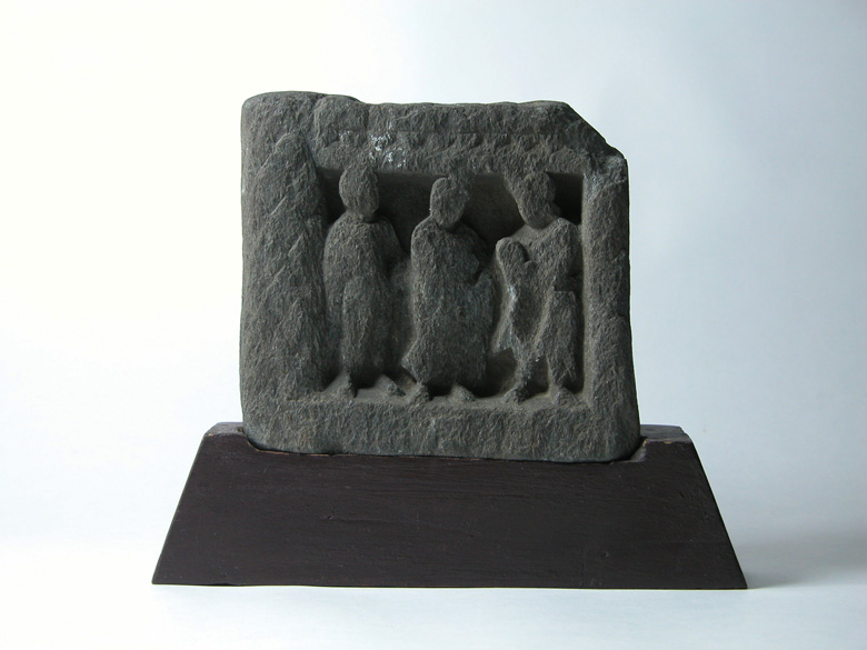 中国 仏像 残欠 宝冠 宝珠 緑ガラス 仏教美術 発掘 出土 骨董 古美術