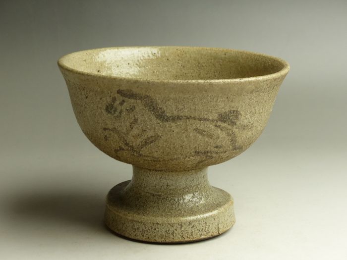 古美術 猫 - 相馬駒焼 馬文盃洗 | 古美術品専門サイト fufufufu.com