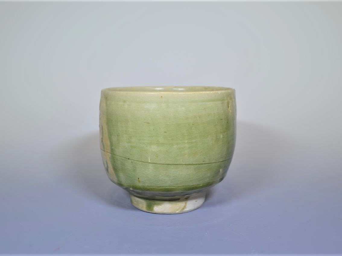 大熊美術 - 安南緑釉筒茶碗 | 古美術品専門サイト fufufufu.com