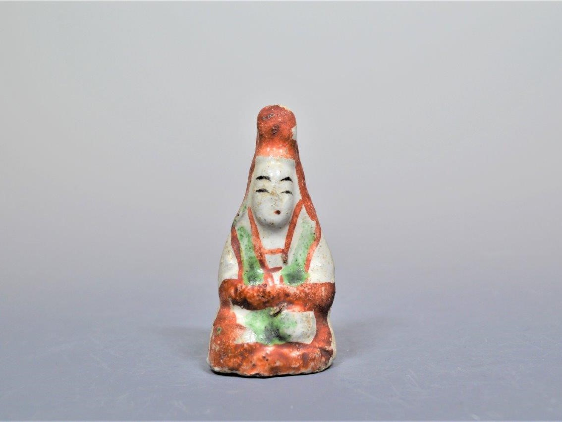 大熊美術 - 宋赤絵観音人形 | 古美術品専門サイト fufufufu.com