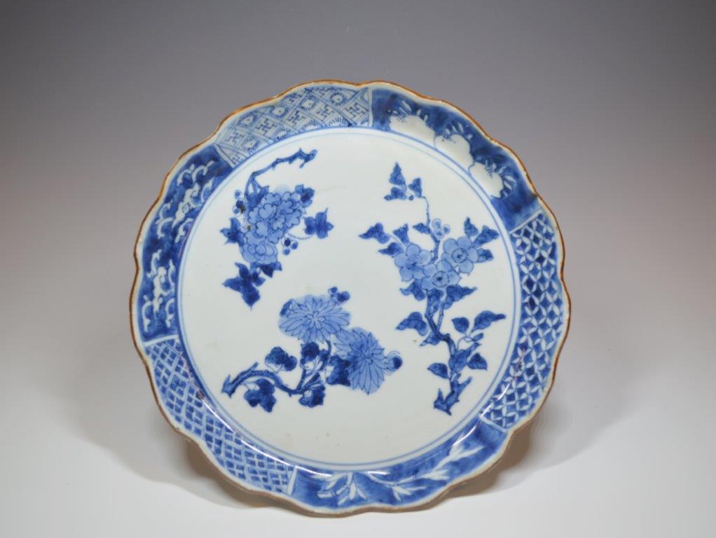 大熊美術 - 祥瑞花文皿 | 古美術品専門サイト fufufufu.com