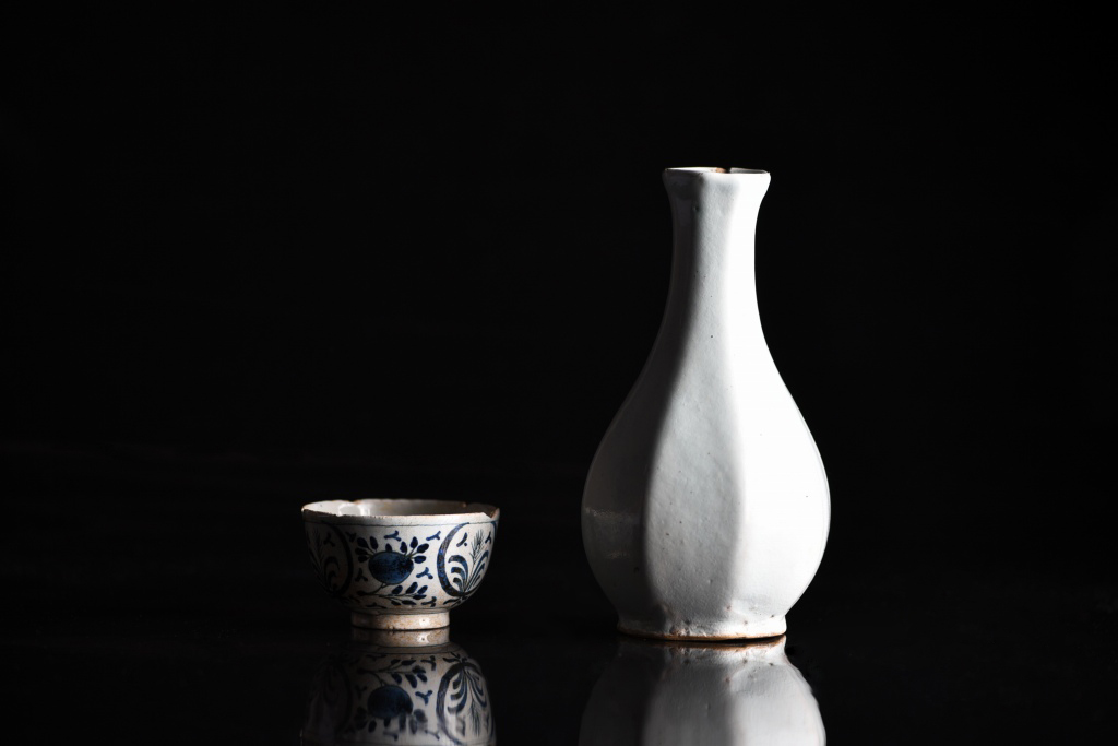 四方堂 - デルフト 面取徳利 | 古美術品専門サイト fufufufu.com