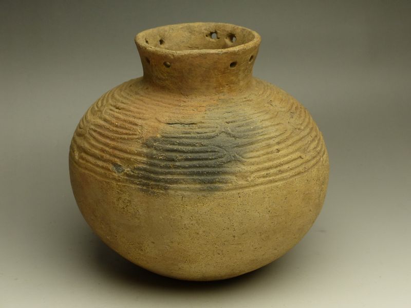 古美術 猫 - 縄文式土器壺 | 古美術品専門サイト fufufufu.com
