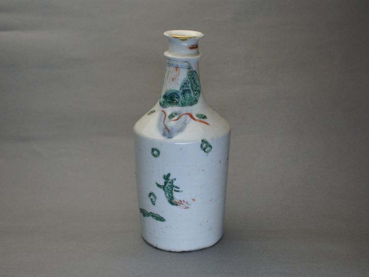 東中野 - 平佐 色絵 瓶 | 古美術品専門サイト fufufufu.com