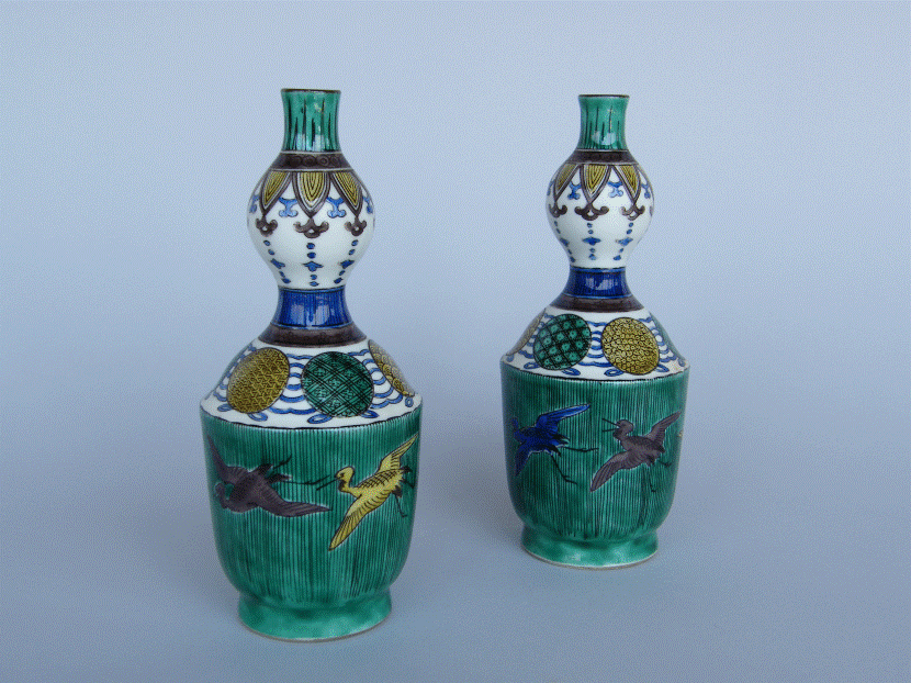 初代徳田八十吉 徳利一対 初代 徳田 八十吉｜作家紹介｜