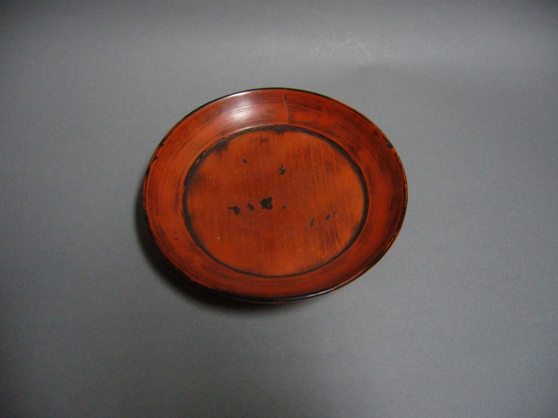 古美術 藤島 - 根来椿皿 | 古美術品専門サイト fufufufu.com