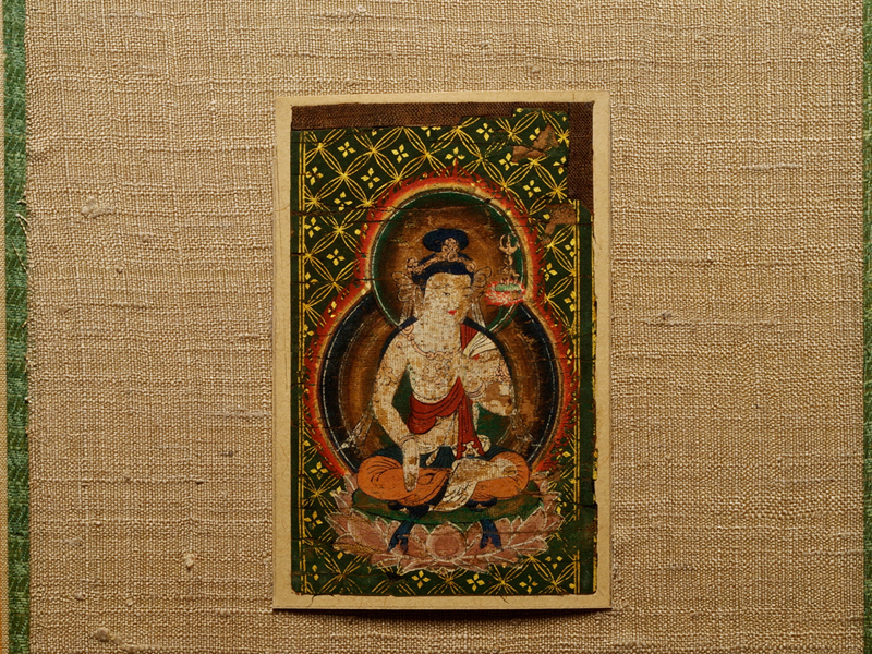 曼荼羅(アンティーク) 仏画色紙 金剛界曼荼羅 - 香老舗 高野山大師堂