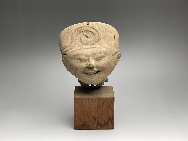 古美術 猫 - 中空土偶笑う人 | 古美術品専門サイト fufufufu.com