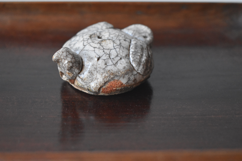 古童 - 美濃 志野福良雀形 水滴 | 古美術品専門サイト fufufufu.com