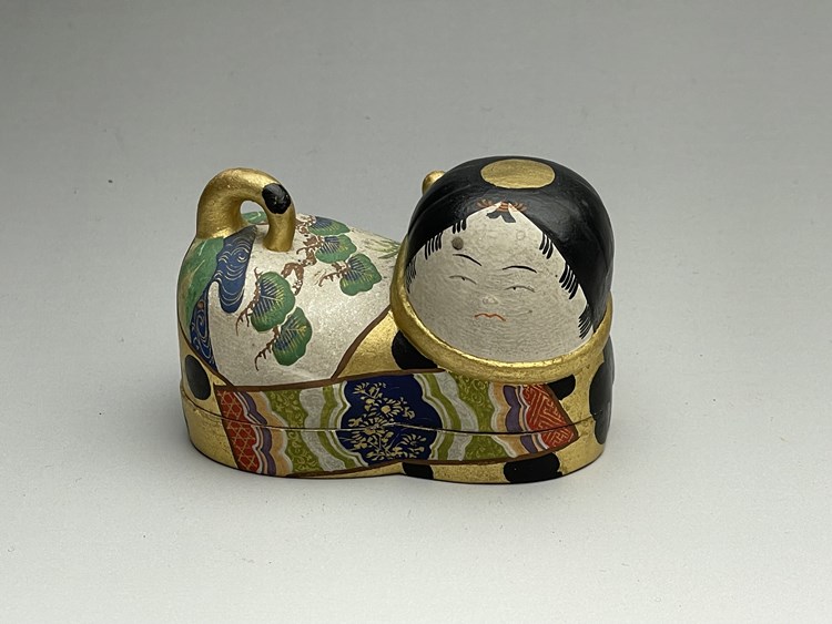 古美術 猫 - 主水銘犬筥香合 | 古美術品専門サイト fufufufu.com