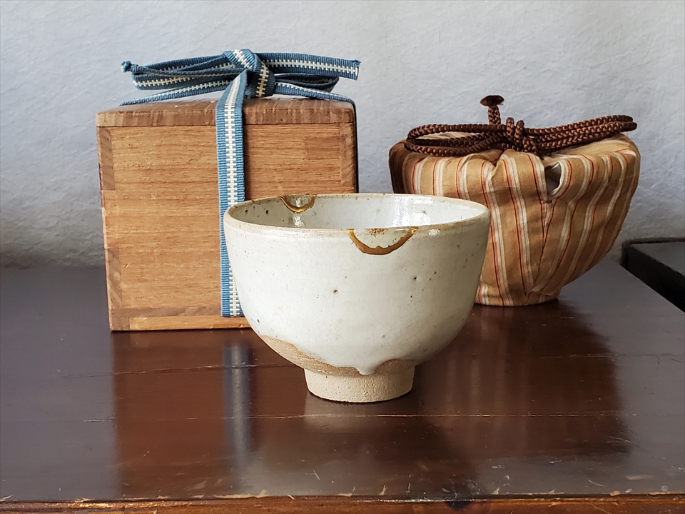 唐津焼 斑唐津茶碗 茶道具 唐津焼 斑唐津茶碗 茶道具