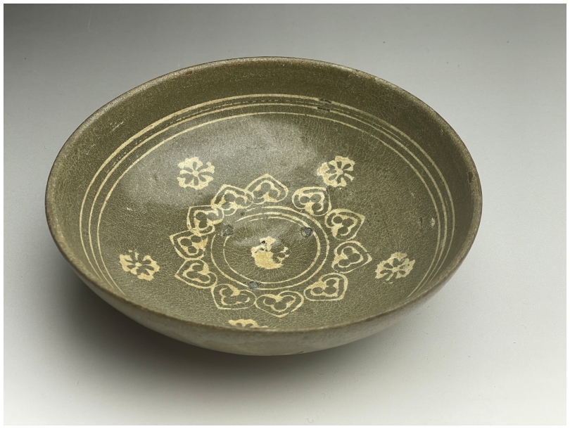青磁象嵌　花入 古美術 猫 - 青磁象嵌花柳文徳利 | 古美術品専門サイト fufufufu.com