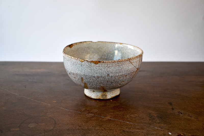 斑釉 茶碗 茶道具 古美術 古道具 アンティーク 古童 - 高麗斑釉茶碗 | 古美術品専門サイト fufufufu.com