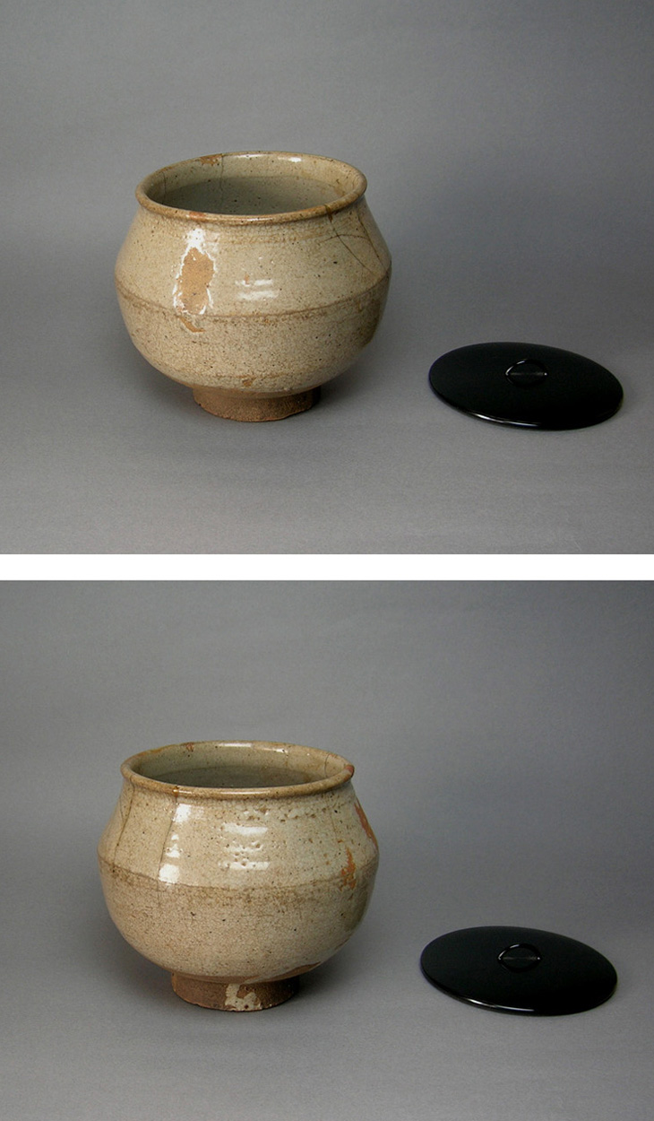 古美術 観宝堂 - 無地唐津水指 | 古美術品専門サイト fufufufu.com