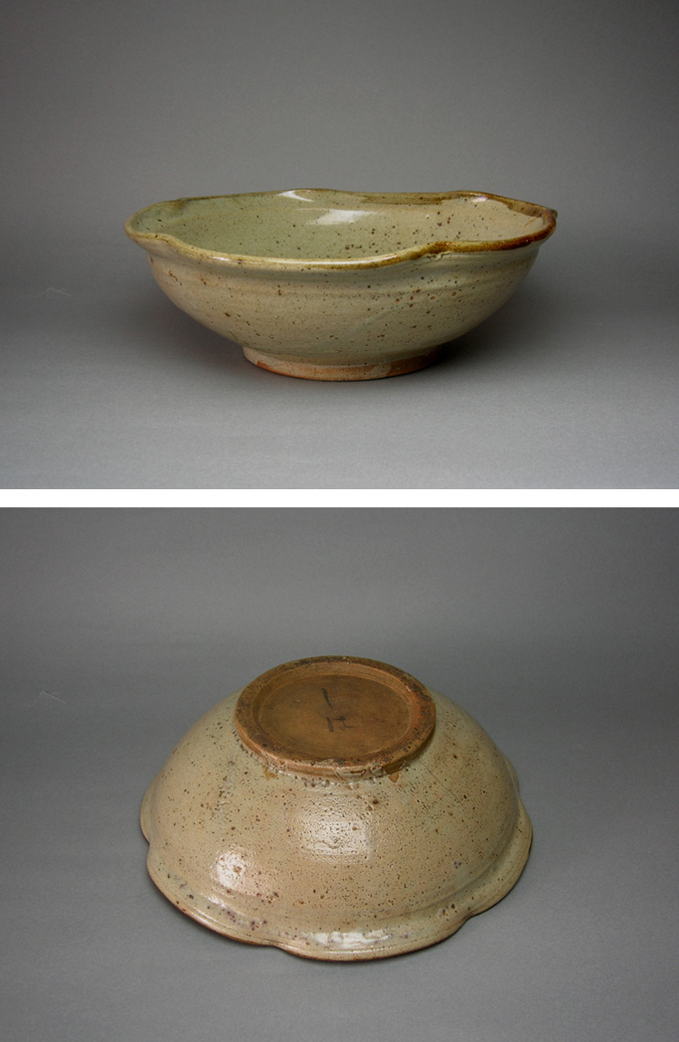 古美術 観宝堂 - 唐津皮鯨輪花鉢 | 古美術品専門サイト fufufufu.com