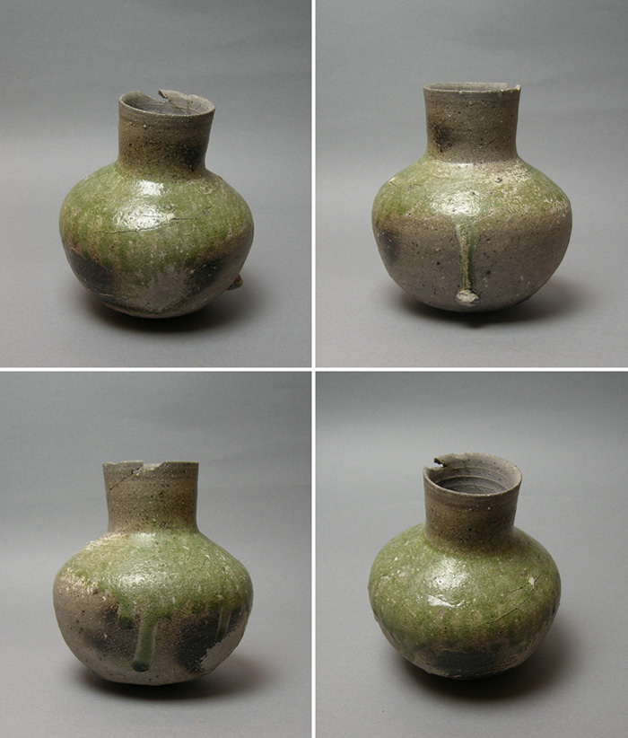 甍堂 - 須恵花生 | 古美術品専門サイト fufufufu.com