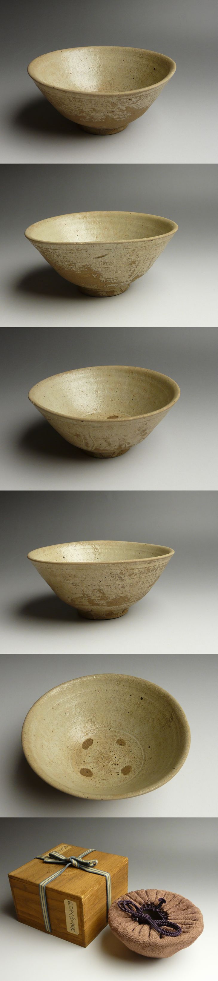 古美術 猫 - 熊川形堅手茶碗 | 古美術品専門サイト fufufufu.com