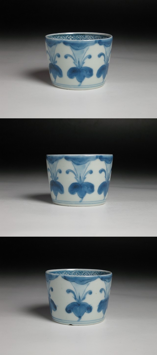 古美術 三樹 - 古伊万里 朝顔文蕎麦猪口 | 古美術品専門サイト