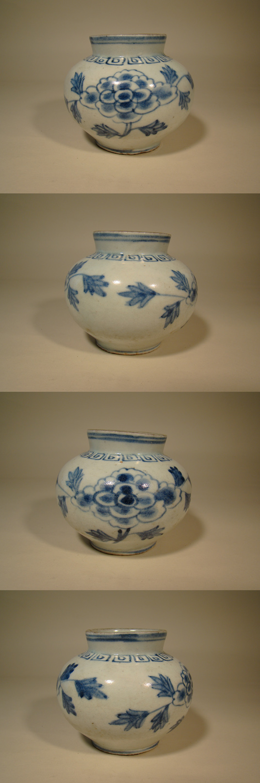 古童 - 分院染付 牡丹文 小壺 | 古美術品専門サイト fufufufu.com