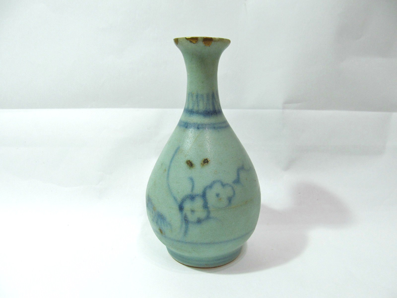 古美術 観宝堂 - 古伊万里青磁染付徳利 | 古美術品専門サイト fufufufu.com