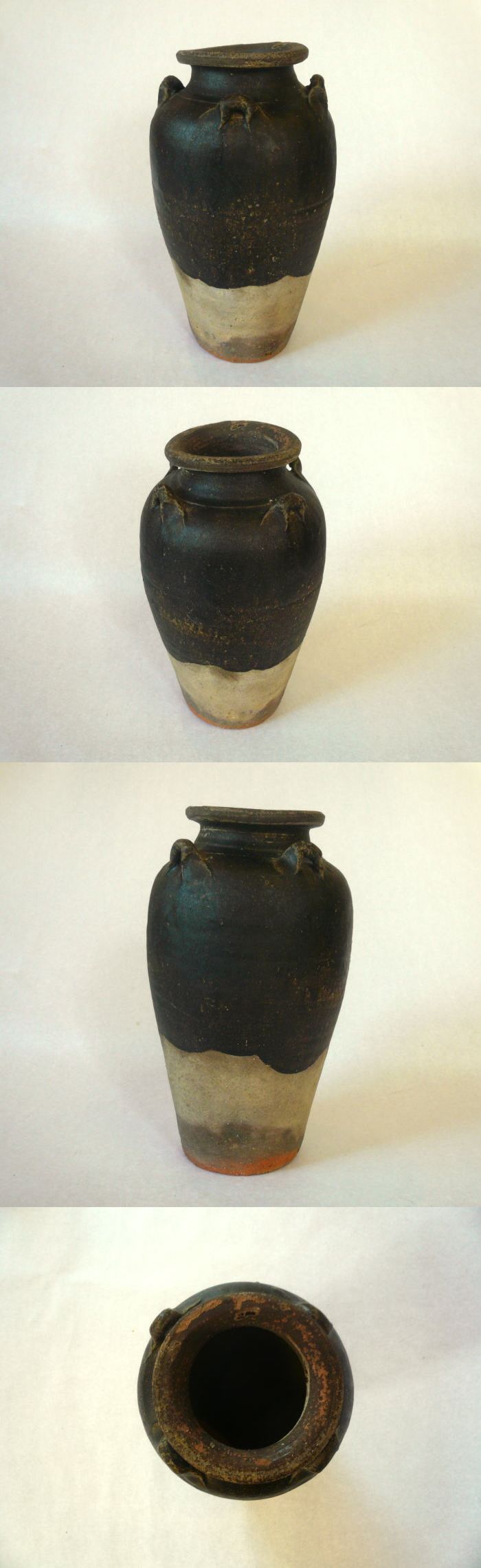 古美術 神田 - クメール四耳壺 | 古美術品専門サイト fufufufu.com